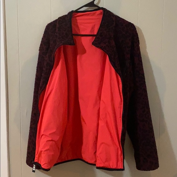 PINK fleece zip up jacket - Picture 3 of 3